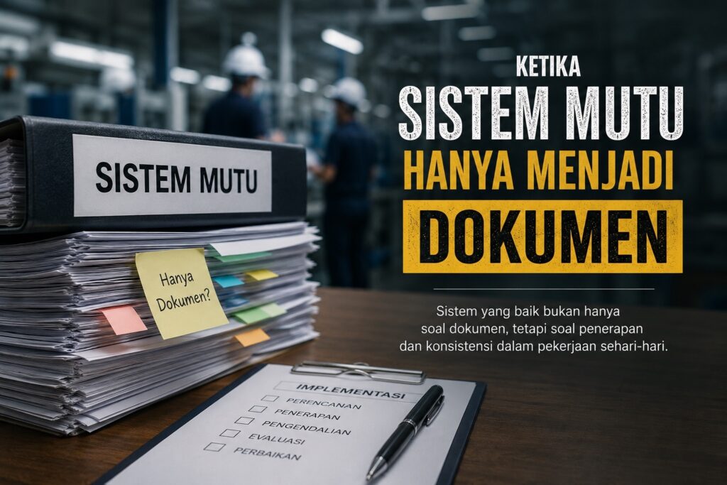 Diskusi sistem mutu dan implementasi ISO di lingkungan industri
